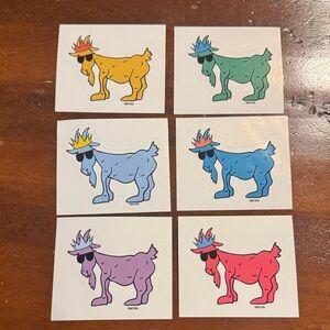 GOAT USA Stickers (6)